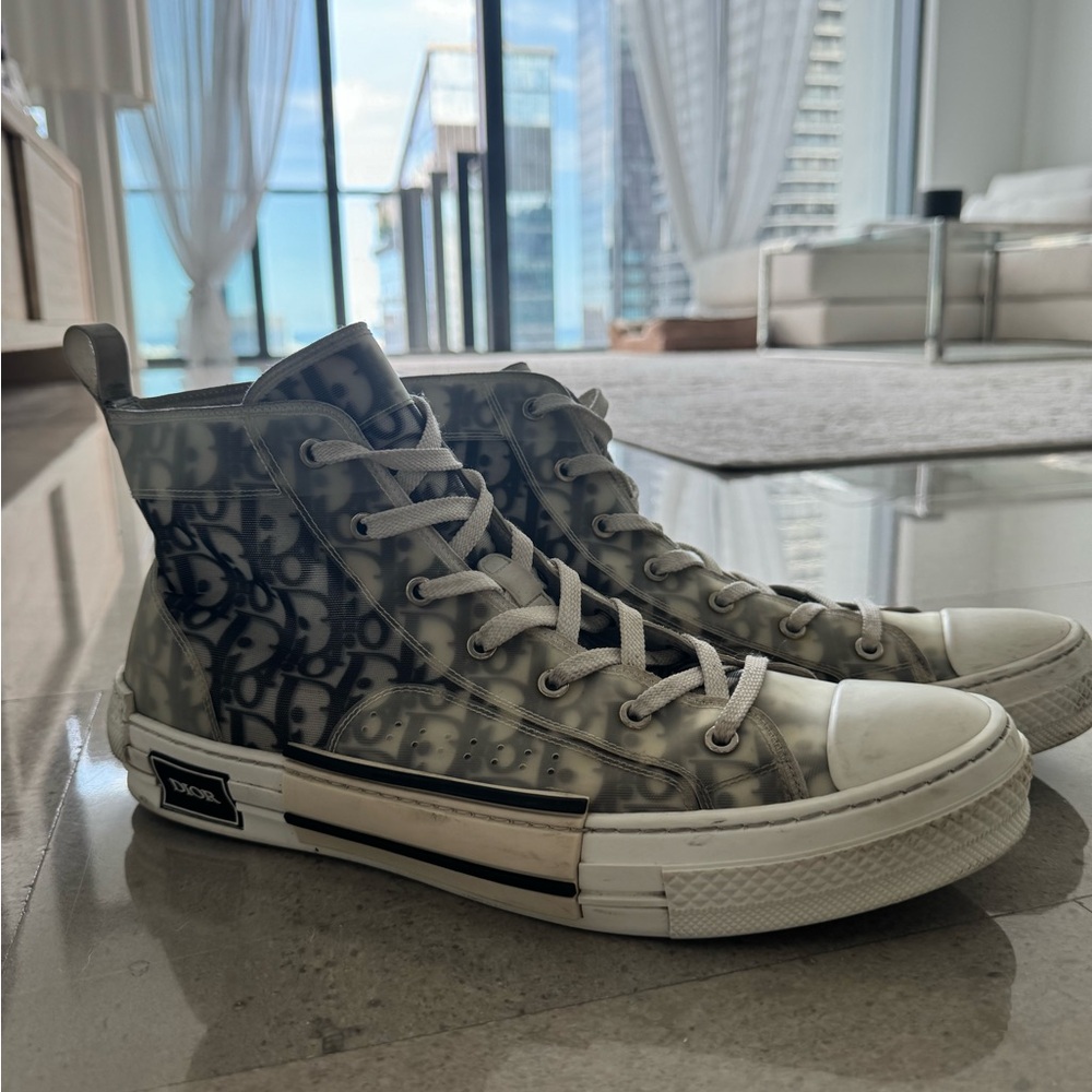 Dior high top means sneakers